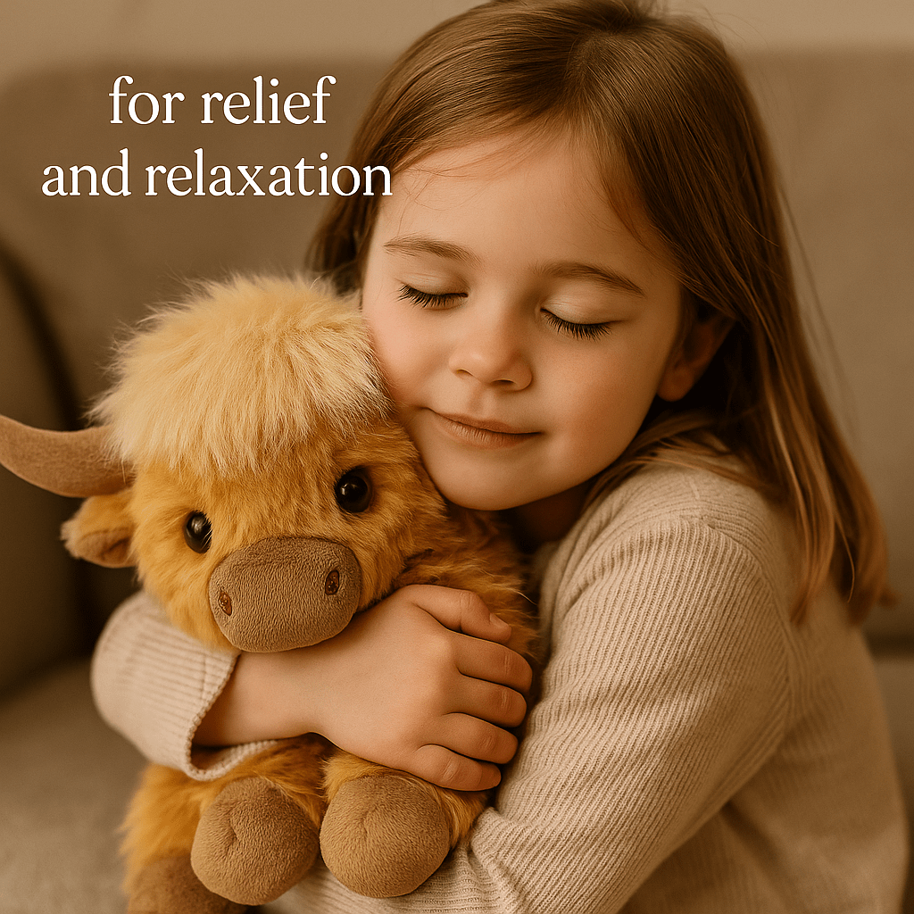 Weighted Highland Cow Plush