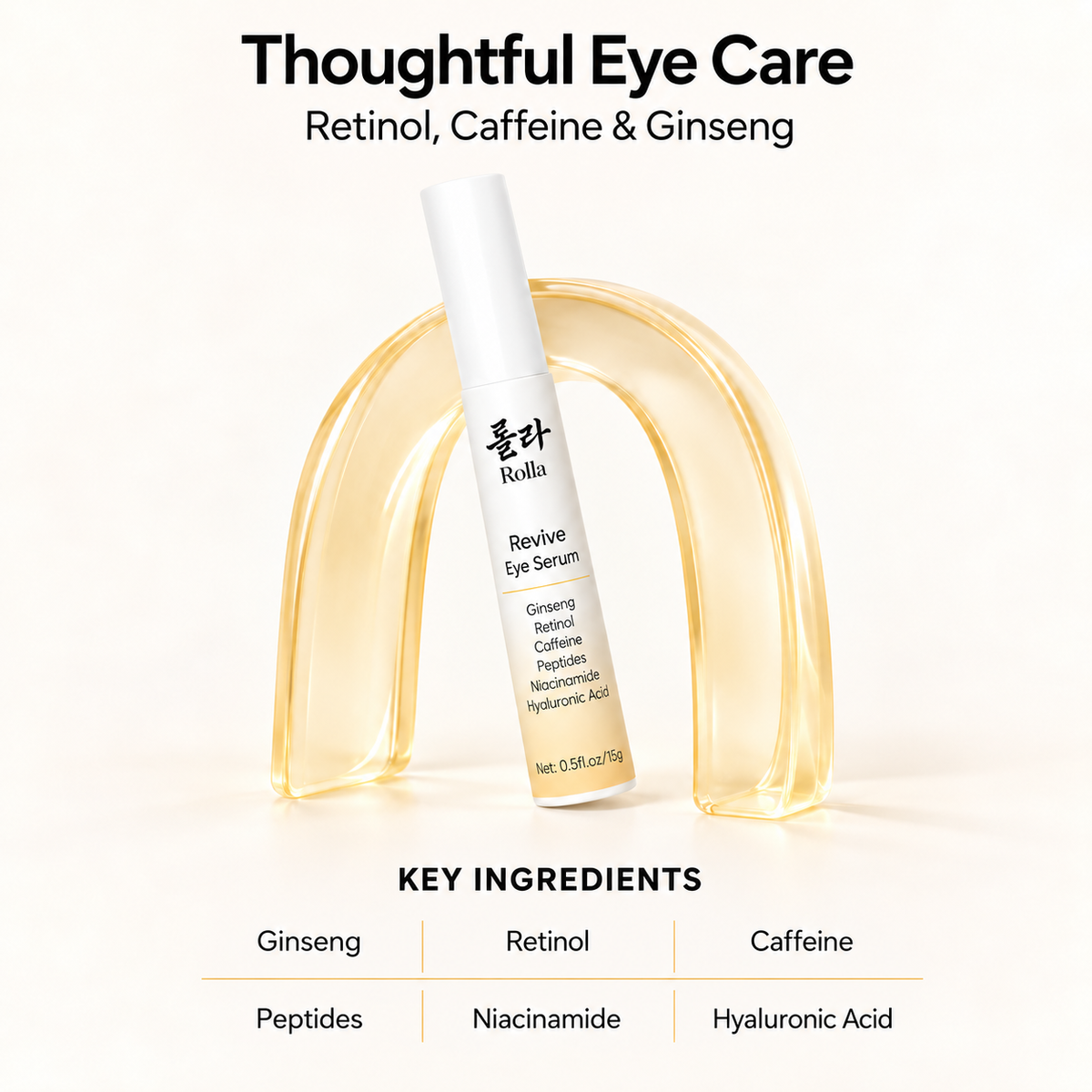 Rolla Revive Eye Serum 0.5 Fl Oz