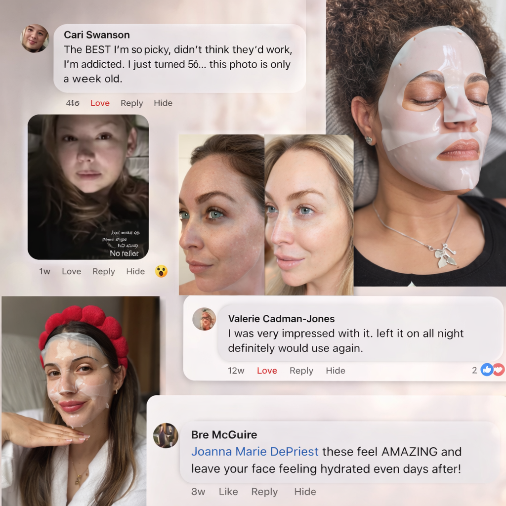 Salmon PDRN Pink Collagen Face Mask