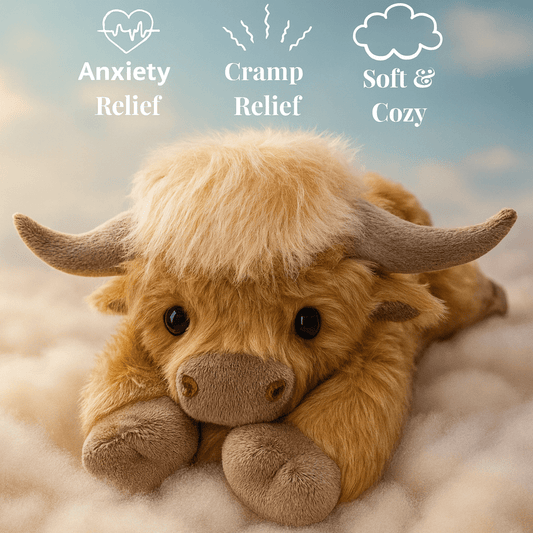 Weighted Highland Cow Plush