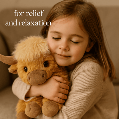 Weighted Highland Cow Plush