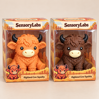 Moochi Highland Cow Squishy
