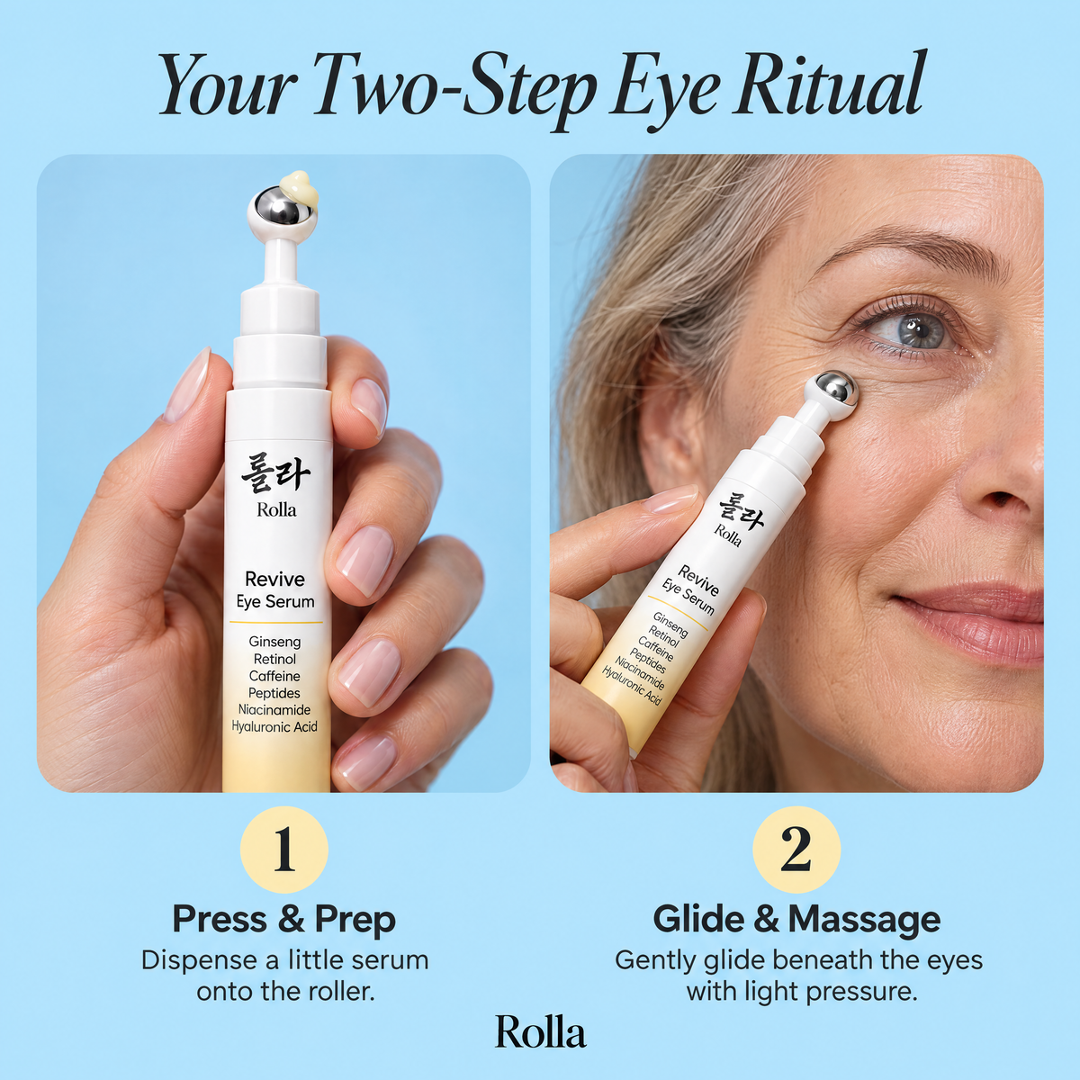 Rolla Revive Eye Serum 0.5 Fl Oz